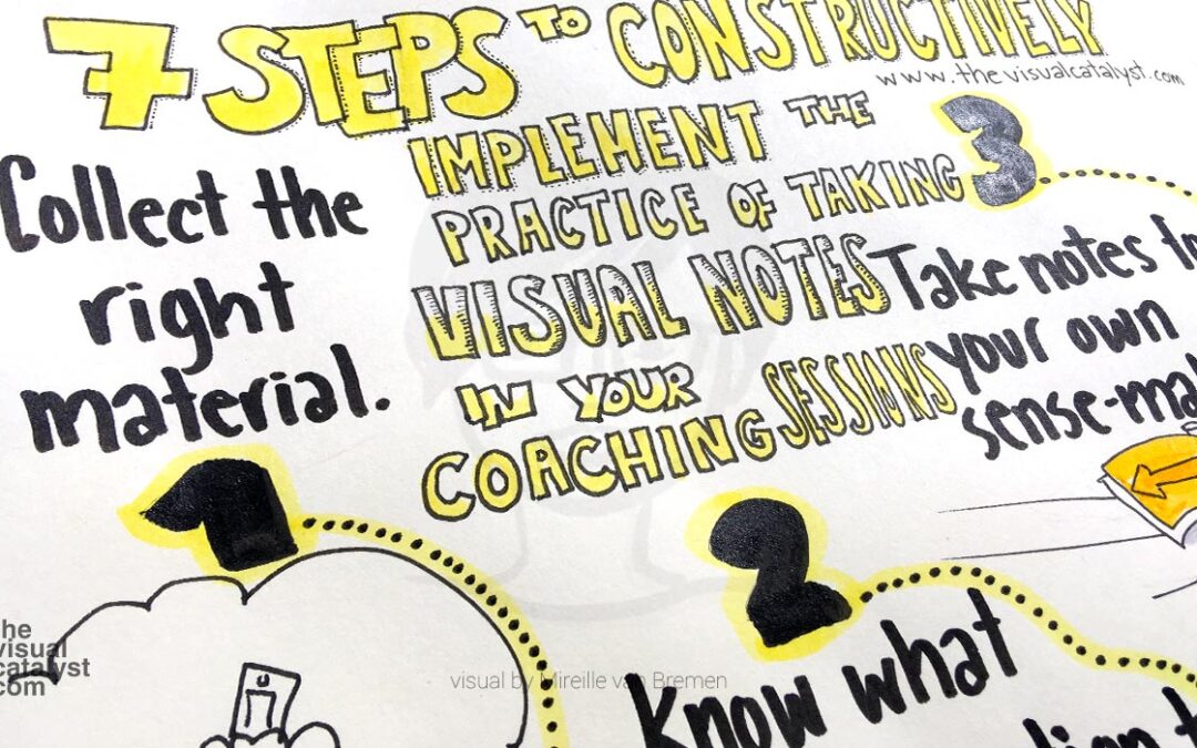 How to constructively develop your visual note-taking skill